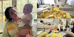 Saking Banyaknya Kado Ultah Rafathar, Rayyanza Ikut Turun Tangan Bantu Unboxing dan Ini Aksinya Gemasnya