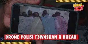 Salah Sasaran, Ditujukan ke Pimpinan Geng, Drone Polisi Justru T3w4skan 8 Bocah