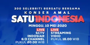 Salurkan Donasimu di Konser Amal Satu Indonesia Malam Ini Pukul 20.00 di SCTV dan Indosiar