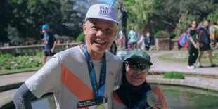Salut! Ganjar Pranowo dan Atikoh Rampungkan Sydney Marathon 2026, Ini Catatan Waktunya!