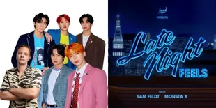 Sam Feldy dan Sensasi K-Pop Global MONSTA X Kolaborasi Lewat Single dan MV dengan Vibe Disko 'Late Night Feels'