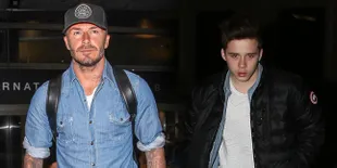 Sambil Cium Kening, David Beckham Beri Ucapan Cinta Pada Brooklyn