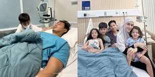 Sambil Elus Kepala sang Ayah, King Faaz Berselawat di Samping Sonny Septian yang Terbaring Lemas di RS