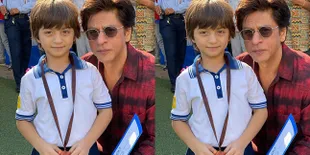 Sampaikan Selamat Idul Adha, Shahrukh Khan Pajang Foto Cute AbRam Khan Kala Berdoa