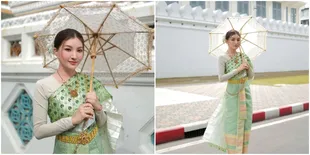 Sarwendah Pakai Baju Adat Thailand, Dipuji Semakin Cantik