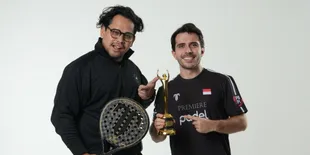 Satrio Alexa Ikut Bawa Padel Indonesia Naik Kelas