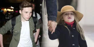 Sayang, Brooklyn Beckham Tunjukkan Cinta Pada Harper di Puncak