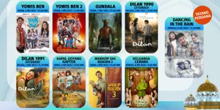 SCTV Sajikan Program Lebaran Penuh Cinta, Film 'DANCING IN THE RAIN' Tayang Perdana di Layar Kaca