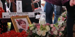 Sebelum Meninggal, Diana Nasution Sempat Minta Dicium Suami