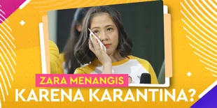Sebulan Lebih Karantina, Adhisty Zara Sempat Menangis Ingin Corona Berakhir