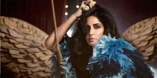 Secantik Princess, Katrina Tampil Dengan Dress Putih Cantik