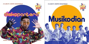 Selain Ketawa Bareng Komedi, Disko Pantera dan Musikodian Hibur Acara JICOMFEST 2019