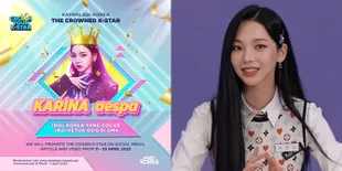 Selamat! Karina aespa Sebagai THE CROWNED K-STAR KapanLagi Korea | 'AU Karina Si Ketua OSIS Kesayangan & Kakak Kelas Misterius'