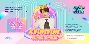 Selamat! Kyuhyun SUPER JUNIOR Sebagai THE CROWNED K-STAR KapanLagi Korea