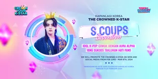 Selamat! S.Coups SEVENTEEN Sebagai THE CROWNED K-STAR KapanLagi Korea 'Cowok K-Pop dengan Aura Alpha yang Sukses Taklukan Hati'