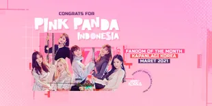 Selamat Untuk Pink Panda Fans Apink Sebagai Fandom of The Month KapanLagi Korea Maret 2021
