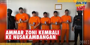 Selesai Sudah, Ammar Zoni Resmi Dikembalikan ke Lapas Nusakambangan