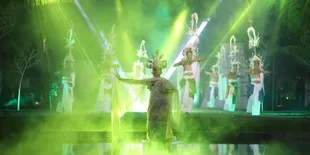 Semarak Festival Budaya Lampung Diinisiasi Selphie Bong, Anak Muda Unjuk Kebolehan di Panggung Tari