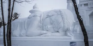 Sensasi Liburan yang Beda di Harbin Ice Snow Festival