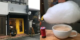 Sensasi Unik 'Minuman Berawan' Ala Jepang