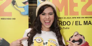 Seperti Apa Trik Nycta Gina Jadi Anak Kecil di 'DESPICABLE ME 2'?