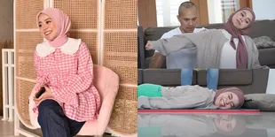 Seram, Ini Momen Lesti Kejora Ikutan Dipijat Kretek - Bayangannya di Lantai Bikin Salfok karena Tak Ikut Berekspresi