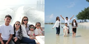 Serunya Liburan Sarwendah dan Anak-Anak di Pantai, Main Kano hingga Jelajah Hutan dengan ATV