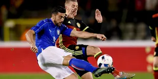 Serunya Nonton Langsung Belgia vs. Italia di Euro 2016