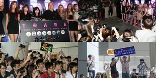 Showcase di Hong Kong, T-Ara Disambut 700 Fans di Bandara