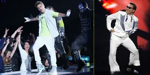 Siapkan Single Berbahasa Inggris, PSY Ajak Bieber Kolaborasi?