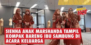 Sienna Anak Marshanda Tampil Kompak Bareng Ibu Sambung Di Acara Keluarga: Anggun Tanpa Hiasan Berlebih