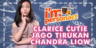 Simak Aksi Clarice Cutie Tiru Gaya Ria Ricis & Chandra Liow