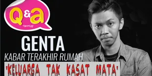 Simak Cerita Bonaventura Genta Sampai Akhirnya Menulis 'KELUARGA TAK KASAT MATA'