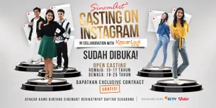 SINEMART CASTING ON INSTAGRAM Resmi Dibuka, Begini Cara Daftar dan Syarat Ketentuannya