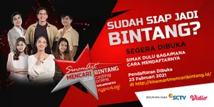 SINEMART MENCARI BINTANG Segera Buka Pendaftaran, Intip Syarat dan Video Tutorialnya!