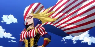 Sinopsis Anime My Hero Academia Star and Stripe Arc, Munculnya Pahlawan Terkuat Amerika Serikat