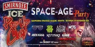 Smirnoff Ice Pop Up Club Hadirkan Nuansa Luar Angkasa di Jakarta