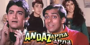 So Sad! Aamir dan Salman Khan Tak Gabung Sekuel 'ANDAZ APNA APNA'