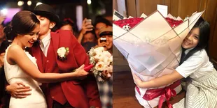 So Sweet! Vino G Bastian Beri Pesan Romantis dan Buket 200 Tangkai Mawar Merah Untuk Istri di Anniversary Ke-11 Tahun