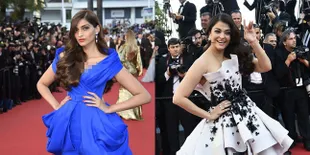 Sonam Kapoor Gantikan Aishwarya Rai, 'Bertabur' Berlian Mewah