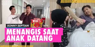 Sonny Septian Latihan Jalan Meski Menahan Sakit, Menangis Saat Anak Dan Keluarga Berkumpul