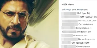 SRK &#38; Bintang Bollywood Juga Kena Serangan Mention 'OM TELOLET OM