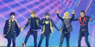 SS5 INA Hari Kedua, Super Junior Dilempari 'Bra Superman'