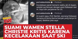 Suami Wamen Stella Christie Kecelakaan Ski Di AS, Kondisi Kritis - Patah Tulang Belakang
