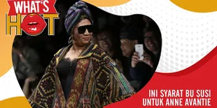 Susi Pudjiastuti Jadi Model Untuk Anne Avantie, Ini Bayarannya