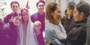 Syahrini Beri Pelukan Hangat Untuk BCL Saat Menghadiri Tahlilan Hari Kedua Almarhum Ashraf Sinclair