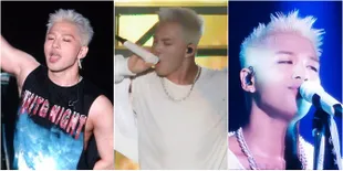 Taeyang Tampil Serba Putih di Konser 'White Night in Jakarta'
