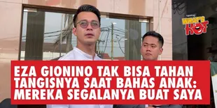 Tak Mau Anaknya Kehilangan Sosok Orangtua, Eza Gionino Sambil Menangis: Mereka Segalanya Buat Saya