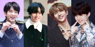 Tak Sengaja Ketemu BTS, 4 Idol K-Pop Ini Senang Bukan Kepalang - Salah Tingkah