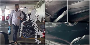 Tak Terima Ditolak Saat Jualan, Seorang Sales Rusak Mobil Orang